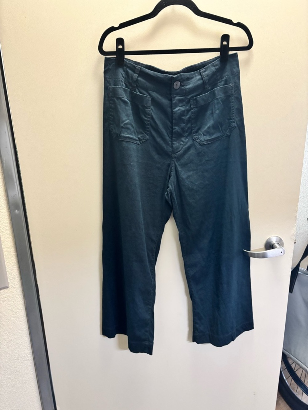 Anthropologie Ankle Crop Wide-Leg Jeans